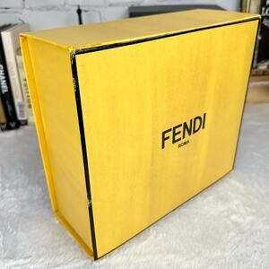 FENDI Magnetic Closure Large Box with tissue paper NICE!